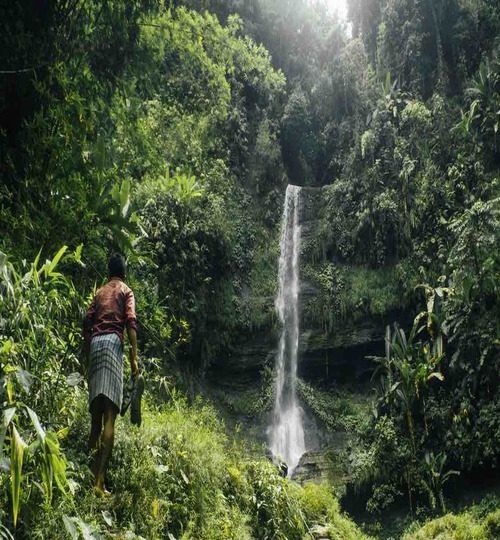 indigineous-man-in-rainforest-waterfall-pubdomain-Nishaan-ahmed (1)